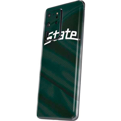 Michigan State University Jersey Grey Galaxy S20 Ultra 5G Skin