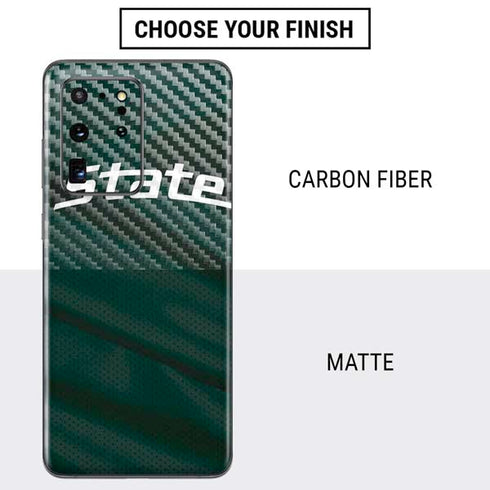 Michigan State University Jersey Grey Galaxy S20 Ultra 5G Skin