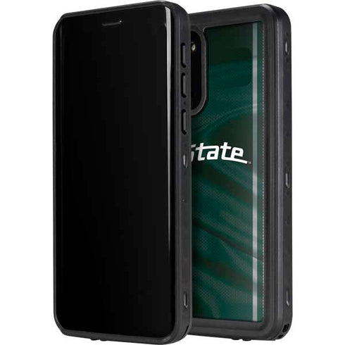 Michigan State University Jersey Grey Galaxy S20 Waterproof Case