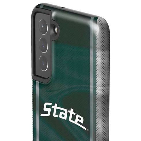 Michigan State University Jersey Grey Galaxy S21 5G Pro Case