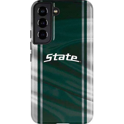 Michigan State University Jersey Grey Galaxy S22 Pro Case