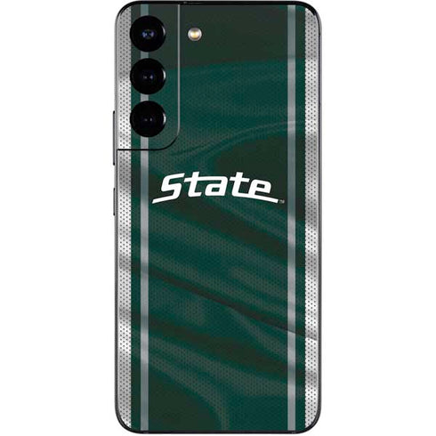 Michigan State University Jersey Grey Galaxy S22 Skin