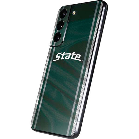 Michigan State University Jersey Grey Galaxy S22 Skin