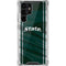 Michigan State University Jersey Grey Galaxy S22 Ultra Clear Case