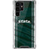 Michigan State University Jersey Grey Galaxy S22 Ultra Clear Case