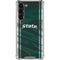 Michigan State University Jersey Grey Galaxy S23 Plus Clear Case