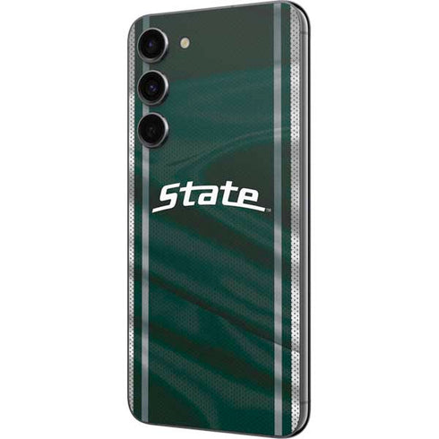 Michigan State University Jersey Grey Galaxy S23 Plus Skin