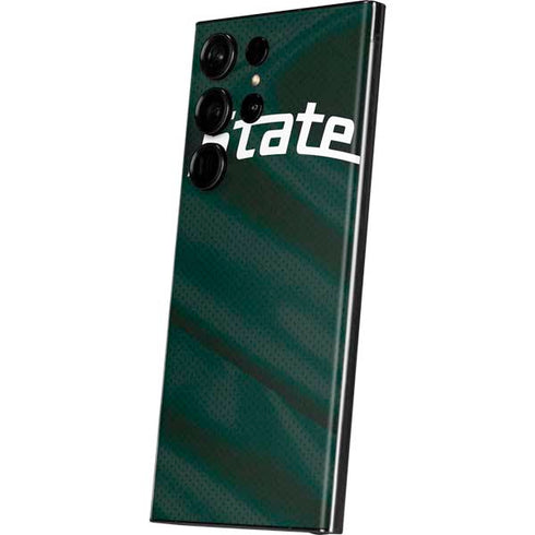 Michigan State University Jersey Grey Galaxy S23 Ultra Skin