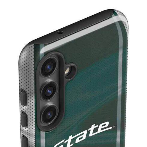 Michigan State University Jersey Grey Galaxy S24 Impact Case