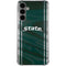 Michigan State University Jersey Grey Galaxy S24 Plus Clear Case