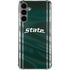 Michigan State University Jersey Grey Galaxy S24 Plus Clear Case