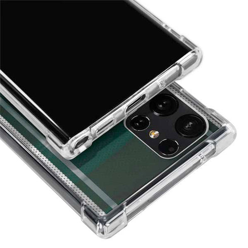 Michigan State University Jersey Grey Galaxy S24 Ultra Clear Case