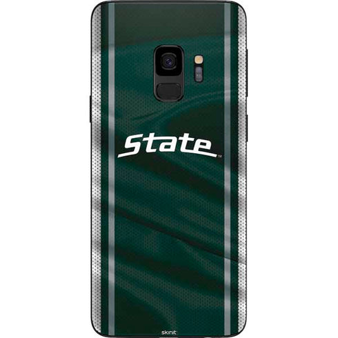 Michigan State University Jersey Grey Galaxy S9 Skin