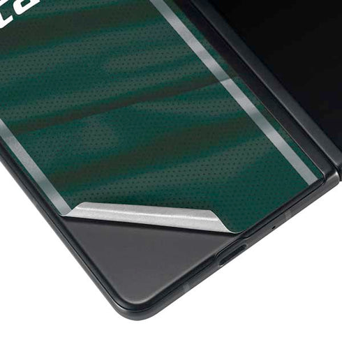 Michigan State University Jersey Grey Galaxy Z Fold3 5G Skin