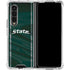 Michigan State University Jersey Grey Galaxy Z Fold4 5G Clear Case
