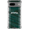 Michigan State University Jersey Grey Google Pixel 8 Clear Case