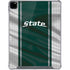 Michigan State University Jersey Grey iPad Pro 12.9in (2020) Clear Case