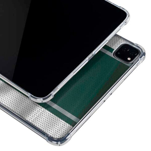Michigan State University Jersey Grey iPad Pro 12.9in (2020) Clear Case