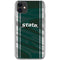 Michigan State University Jersey Grey iPhone 11 Clear Case