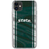 Michigan State University Jersey Grey iPhone 11 Clear Case