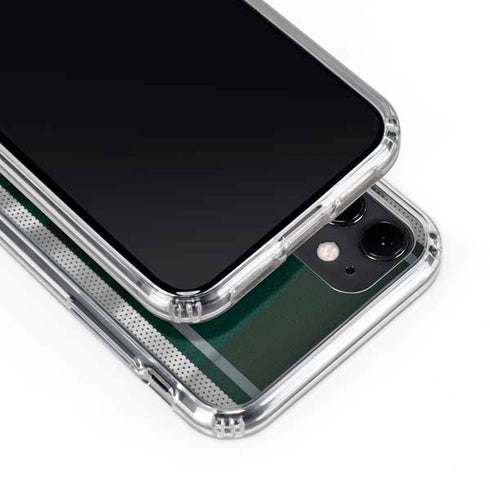 Michigan State University Jersey Grey iPhone 11 Clear Case