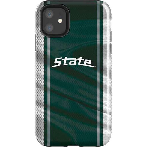 Michigan State University Jersey Grey iPhone 11 Impact Case