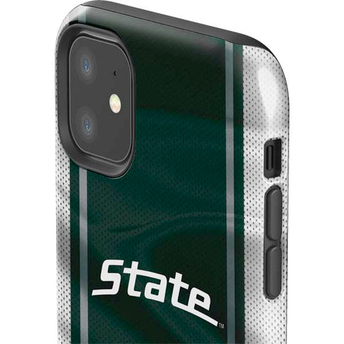 Michigan State University Jersey Grey iPhone 11 Impact Case