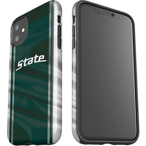 Michigan State University Jersey Grey iPhone 11 Impact Case