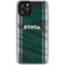 Michigan State University Jersey Grey iPhone 11 Pro Clear Case