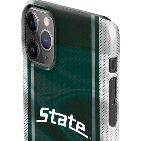 Michigan State University Jersey Grey iPhone 11 Pro Max Lite Case