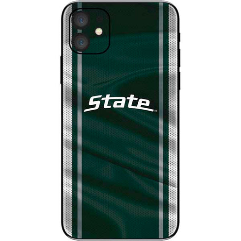 Michigan State University Jersey Grey iPhone 11 Skin