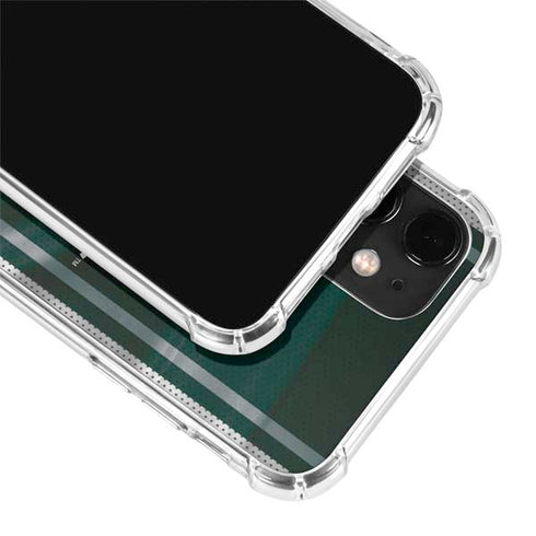 Michigan State University Jersey Grey iPhone 12 Clear Case
