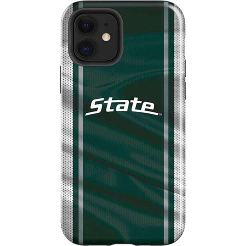 Michigan State University Jersey Grey iPhone 12 Impact Case