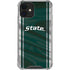 Michigan State University Jersey Grey iPhone 12 Mini Clear Case