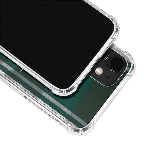 Michigan State University Jersey Grey iPhone 12 Mini Clear Case