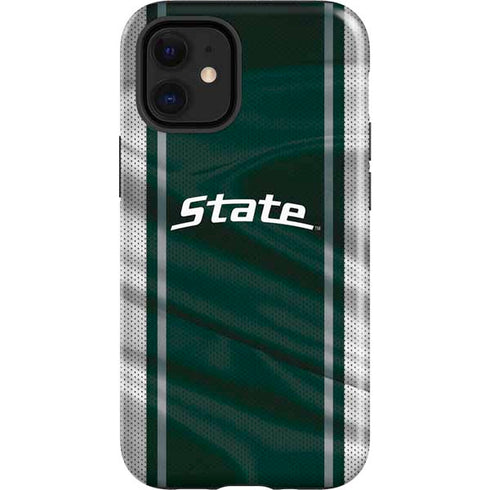 Michigan State University Jersey Grey iPhone 12 Mini Impact Case