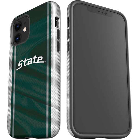 Michigan State University Jersey Grey iPhone 12 Mini Impact Case