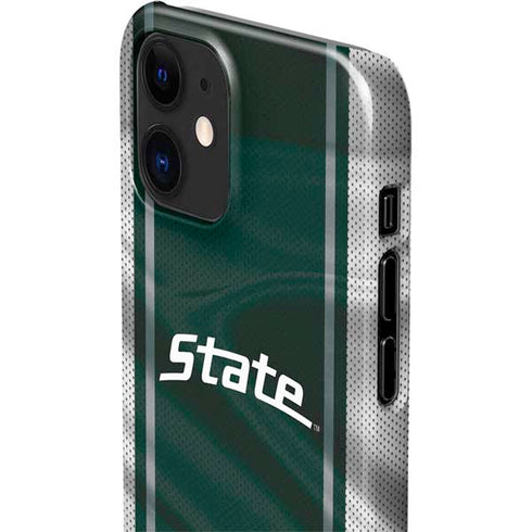 Michigan State University Jersey Grey iPhone 12 Mini Lite Case