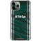 Michigan State University Jersey Grey iPhone 12 Pro Clear Case