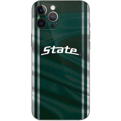 Michigan State University Jersey Grey iPhone 12 Pro Max Skin