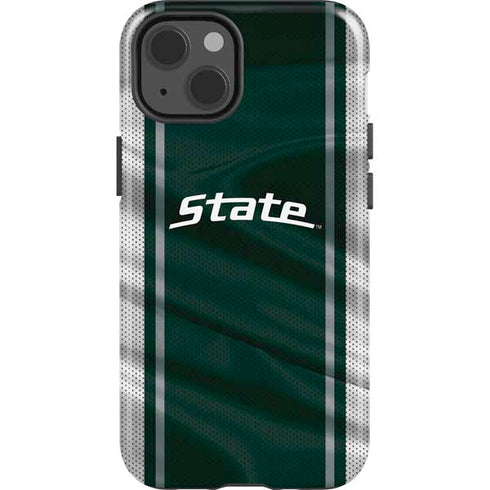 Michigan State University Jersey Grey iPhone 13 Impact Case
