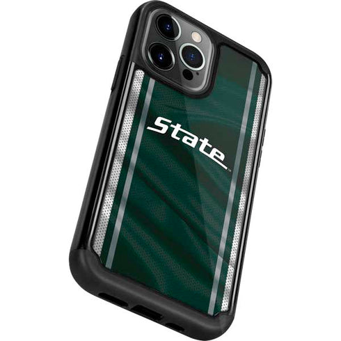 Michigan State University Jersey Grey iPhone 13 Pro Cargo Case