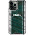 Michigan State University Jersey Grey iPhone 13 Pro Max Clear Case