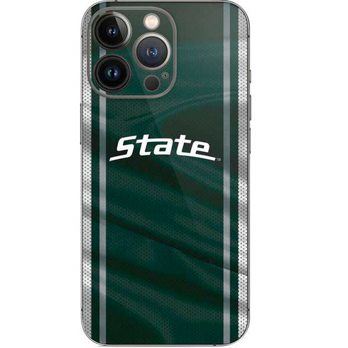 Michigan State University Jersey Grey iPhone 13 Pro Skin