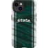 Michigan State University Jersey Grey iPhone 14 Plus Impact Case