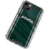 Michigan State University Jersey Grey iPhone 14 Plus Clear Case