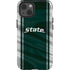 Michigan State University Jersey Grey iPhone 15 Impact Case