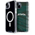 Michigan State University Jersey Grey iPhone 15 Plus MagSafe Case