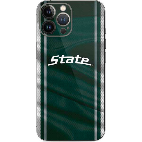 Michigan State University Jersey Grey iPhone 14 Pro Max Skin