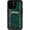 Michigan State University Jersey Grey iPhone 14 Pro Max Waterproof Case